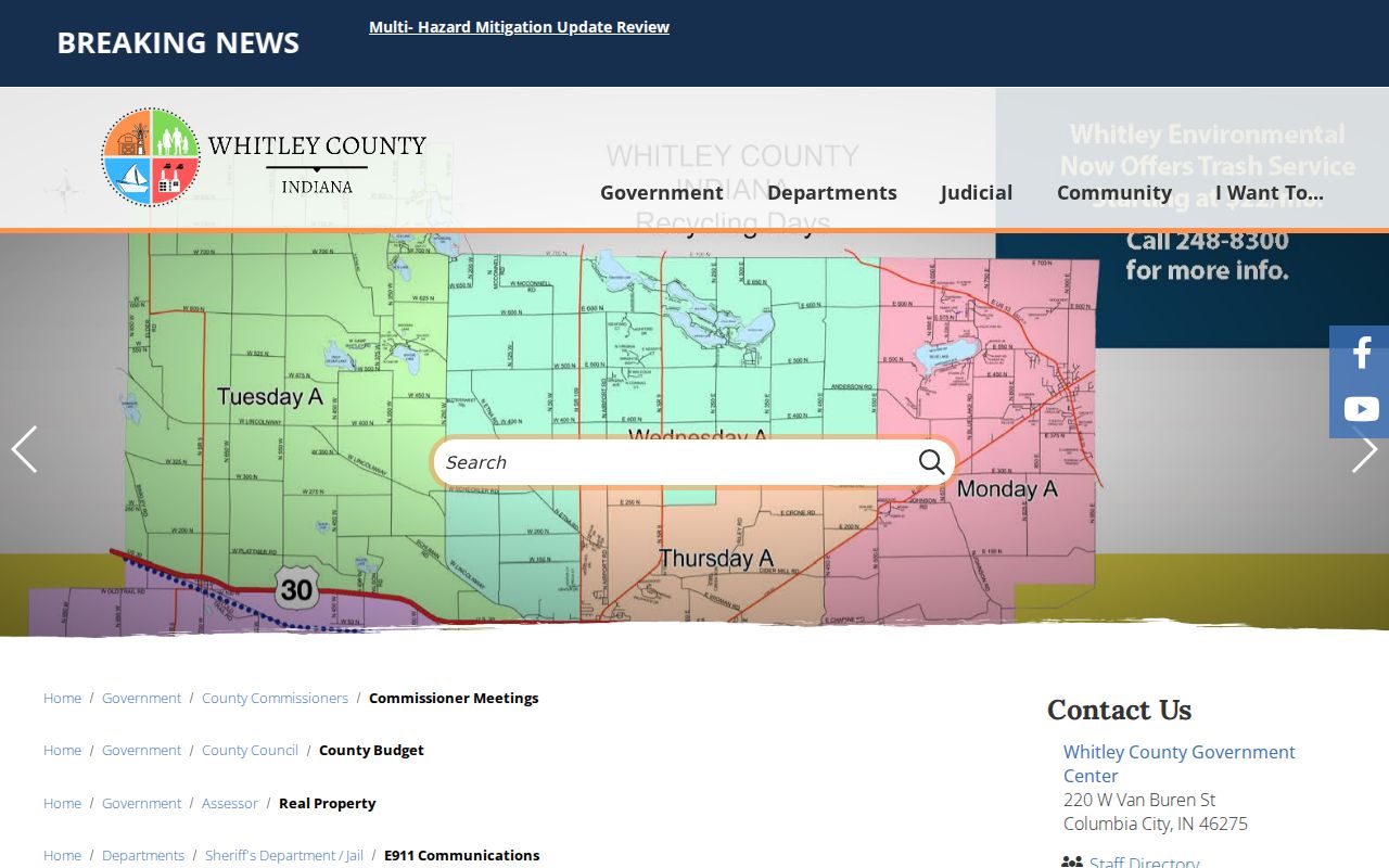Whitley County Clerk docket records and copies